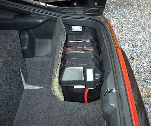 Battery Relocation