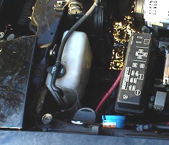 Coolant Overflow Relocation